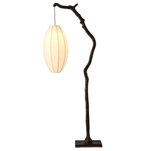 <span class=keywords><strong>Lampadaire</strong></span> de style médiéval, style zen, pour salle de thé, bureau, lampe d'ambiance, style Wabi Sabi, lampe de salon en forme de branche d'arbre - Product Image 6