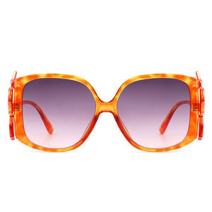 Vortexia - Oversize Irregular <b>Frame</b> Large Fashion <b>Square</b> Sunglasses - Product Image 2