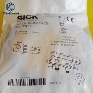 ขายส่งคอนโทรลเลอร์ PLC รุ่น IME18-08NNSZW2S คอนโทรลเลอร์ PLC สำหรับโปรแกรมมิ่ง ยี่ห้อใหม่จากคลังสินค้า - Product Image 1
