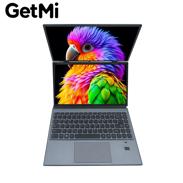 YOGA Dual Screen 360 Business Laptop Screen Supports 360 Flip Ordinateur Portable Intel N95 2240*1440  Laptop Notebook
