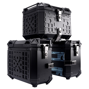 กล่องท้ายรถมอเตอร์ไซค์อเนกประสงค์ ขนาด 45 ลิตร ผลิตจากอลูมิเนียมอัลลอย แข็งแรง ทนทาน น้ำหนักเบา สำหรับรถมอเตอร์ไซค์ <span class=keywords><strong>HONDA</strong></span> Adv 160 YAMAHA <span class=keywords><strong>Xmax</strong></span> 300 NMAX 155 - Product Image 1