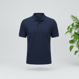 Corporate Pique Polo <b>Shirt</b> For <b>MEN</b> Classic Collar <b>Short</b> <b>Sleeve</b> Business Casual Uniform Apparel For Wholesale Garment Supply - Product Image 3