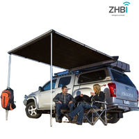 Auvent de voiture motorisé rétractable de luxe imperméable pour SUV 4x4 tout-terrain avec télécommande - Utilisation pour balcon et protection contre la pluie