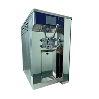 Machine à glace, yaourt glacé et fruits entièrement automatique à saveur unique en acier inoxydable 304 avec pasteurisation par lots pour lait et chocolat