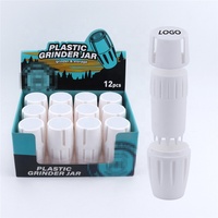 Présentoir accessoires de fumage, broyeur en plastique, broyeur d'herbes, broyeur de produits de magasin de fumée, broyeur en gros