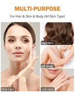 Collection d'huiles florales multi-usages - Néroli / Romarin / Menthe poivrée / Jasmin / Lavande / Rose pour les soins de la peau, des cheveux et des ongles