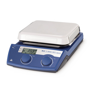 Agitateur magnétique numérique IKA C-MAG HS7 avec chauffage pour usage en laboratoire - Product Image 1