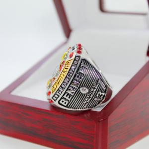 Anello in Lega del Campionato SEC di Football Americano 2021 dei Georgia Bulldogs, Placcato in Argento 925, Rappresenta la Gloria e il Maestria sul Campo - Product Image 4