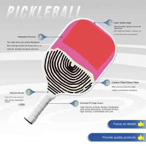 Usapa chứng nhận vợt ánh sáng mô hình thể thao Carbon PP tùy chỉnh sợi thủy tinh xuyên biên giới mái chèo nguồn trực tiếp - Product Image 3