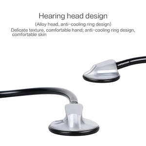 Стетоскоп, обычный измеритель артериального давления, оборудование для изучения алюминиевого сплава, медицинский односторонний металлический стетоско - Product Image 6