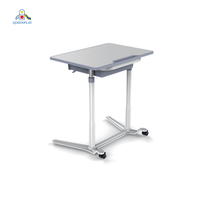 Ensemble de bureau et chaise réglables pour la maternelle - Mobilier de classe pour enfants, table d'étude ergonomique, siège pour la maternelle
