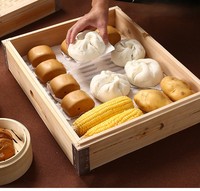Panier Vapeur Professionnel Authentique en Bambou Rond Épaissi pour Dim Sum – Plateau de Cuisson Vapeur Durable pour Restaurants et Hôtels