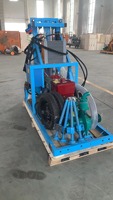 Mini Foreuse Pneumatique Portative d'Occasion 200M pour Forage Vertical et Horizontal, Machine de Forage de Puits Profonds sur Chenilles