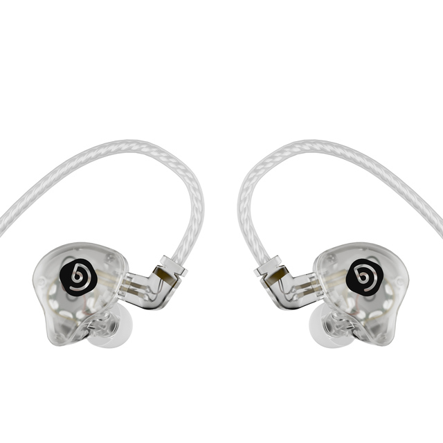 Debra Audio IE-210 Professional Dynamic On-Ear Wired Headphones Metal Construction Studio-Level Sound Private Mold for IEM
