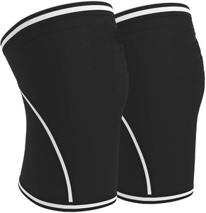 Genouillères de compression 7 mm pour hommes, personnalisables avec logo, pour la musculation, le powerlifting, les squats et les entraînements sportifs en salle de sport - Modèle 2023 - Product Image 3