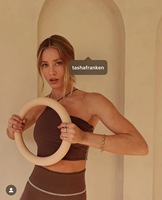 ZJFIT Ensemble de fitness personnalisé pour la maison : Barre d'haltères, haltères en silicone, anneaux de musculation, tapis de yoga, accessoires de yoga et pilates, bloc de yoga