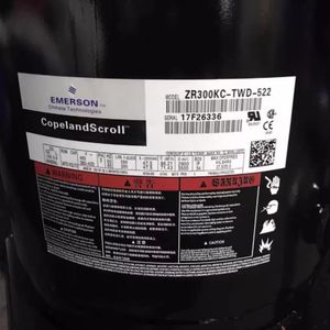 คอมเพรสเซอร์ทำความเย็นแบบสกรอลล์ HYZL รุ่น ZR310KC TWD 522 สำหรับเครื่องปรับอากาศ ระบบทำความเย็นและความร้อน - Product Image 2