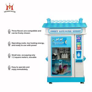 Macchina automatica per gelato commerciale ad alto profitto Soft Serve venditrice di gelato Self-Service 24 ore con multifunzione - Product Image 1