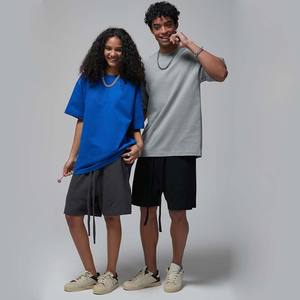 T-shirt Unisex Personalizzata 230gsm Effetto Fresco Asciugatura Rapida Stile Sportivo Manica Corta Larga a Maglia Fine di Alta Qualità - Product Image 5