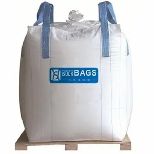HESHENG Customized Virgin Polypropylene FIBC Bulk Ton Bag PP Woven Big Jumbo Sacks FIBC bag