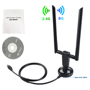 Carte réseau sans fil FZQ USB3.0 double bande sans pilote 1200M, module WiFi 2.4G/5.8G <span class=keywords><strong>MT7612U</strong></span> - Product Image 3
