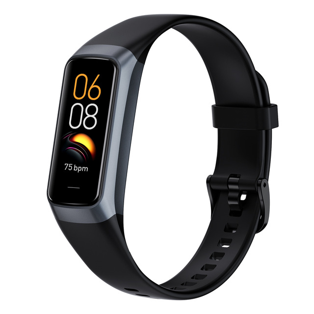 Hot C60 Smart Bracelet Watch 1.1" AMOLED Heart Rate Blood Pressure Oxygen Waterproof Body Temperature Smartwatch Sports Bracelet