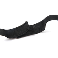 Masque pour les yeux Muqu SM Slave Roleplay réglable noir/rouge rembourré et cache-œil 3D pour couples, idéal pour la détente et le sommeil