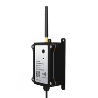 Sensor temperatur Ip67 LoRaWan daya rendah daya tahan lama DS18B20 probe dalam luar ruangan basah