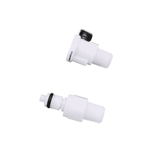 1/8 1/4 3/4 npt थ्रेड प्लास्टिक बैब फिटिंग - Product Image 4