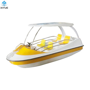 Chine Usine Parc D'attractions Équipement 2 Places 4 Sièges Utilisé Jaune Canard Cygne Pédale Bateau Tourisme Loisirs Pédale Bateau à vendre - Product Image 2