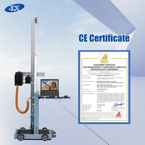 Trung Quốc ứng dụng thương mại in trên tường LED hiển thị dọc thông minh Robot <span class=keywords><strong>3D</strong></span> wallpen máy in - Product Image 2