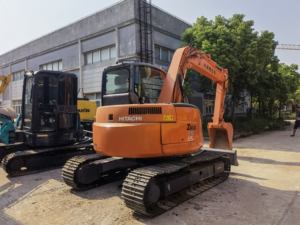 Maquinaria de excavadora Hitachi ZX75US usada de buena calidad en stock a la venta Hitachi máquina de construcción a la venta - Product Image 4