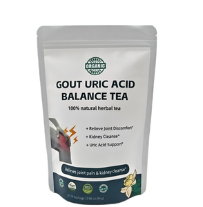 Thé chinois pour la santé, contre la goutte et l'équilibre de l'acide urique, complément alimentaire naturel à base de plantes, matière première, conditionné en sachet, offre OEM / ODM - Product Image 1