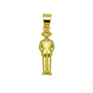 JS2158 Breloques religieuses plaquées or, émail, Vierge <span class=keywords><strong>Marie</strong></span>, Saint Jude, figurines de hommes, pendentifs, breloques pour la fabrication de bijoux catholiques chrétiens - Product Image 5