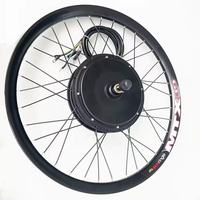 Kit de conversion de vélo électrique 48V 1000W 26 pouces, moteur à moyeu sans balais, batterie au lithium, écran LCD, accélérateur rotatif Graceebikes