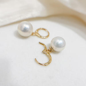 22699 Accesorios de Perlas DIY, Bandeja Vacía para Pendientes de Plata S925, Hebilla para Pendientes de Joyería de Plata y Oro con Pendientes Colgantes de Moda de 9-15 mm - Product Image 3