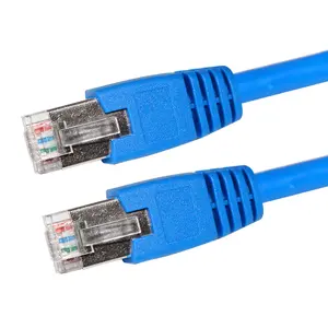 Cable de red plano, conector Rj45, Sftp, Cat6, 20Mt, 1m, 2m, 5m, 24AWG, Lan, Cat6