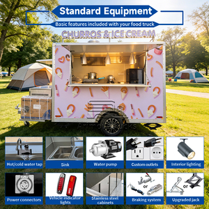 Camión <span class=keywords><strong>de</strong></span> Comida Personalizado para la Calle, Mini Food Truck <span class=keywords><strong>de</strong></span> Guangzhou para Alquiler, para Pollo Asado, Shawarma, Papas <span class=keywords><strong>al</strong></span> <span class=keywords><strong>Horno</strong></span>, Contenedor <span class=keywords><strong>de</strong></span> Comida - Product Image 4