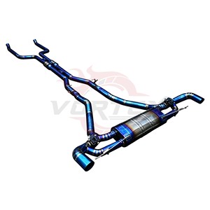 Sistema de Escape de Titanio Vortex Performance Compatible con BMW G07 X7 M50i M60i 4.4T Blue Valvetronic Catback Tuning Muffler Parts - Product Image 3