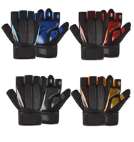 Gants de musculation anti-glisse avec support respirant pour la paume et sangle de poignet réglable, gants de sport pour la salle de sport