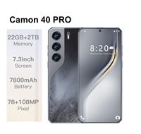 Teléfono Inteligente S25 Ultra 2025, 22G+2TB, Último Modelo, Origin Camon 40 Pro, 16GB+1TB, Pantalla HD Grande de 7.3 Pulgadas, Teléfonos Celulares 5G Globales