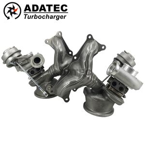 Kit turbo hybride N54 paire TD04 400-500HP taille de roue plus grande 49131-07030 49131-07040 Turbine de mise à niveau pour <span class=keywords><strong>BMW</strong></span> 535i 226Kw 3.5i N54 - Product Image 2