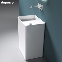 Allemagne Nouveau design WC Sanitaires de salle de bain Vasque sur pied en fonte minérale