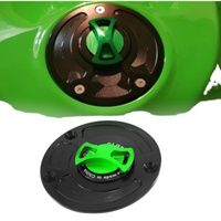 Tapas de Tanque de Combustible para Motocicleta, Aleación de Aluminio de Alta Calidad, Liberación Rápida, para ZX10R ZX6R ZX14 Z800 Z1000 Ninja1000 650