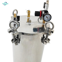 Réservoir sous pression pneumatique en acier inoxydable Réservoir hydropneumatique Récipients à pression Colle baril sous pression