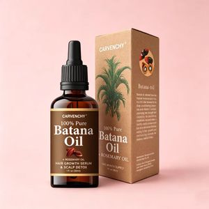 น้ำมันบำรุงผมออร์แกนิคสูตรเฉพาะ บาตานา มะพร้าว น้ำมันละหุ่ง บำรุงและเพิ่มความชุ่มชื้นสำหรับผมเสียแห้ง ผสมน้ำมันขิงและน้ำมันหอมระเหย - Product Image 4