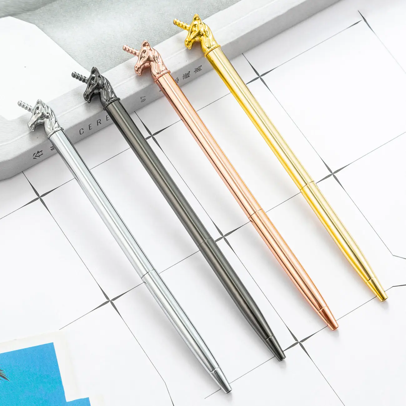 Thiết kế mới đặc biệt mô hình quà tặng bút biểu tượng tùy chỉnh quảng cáo khuyến mại bút kim loại bút bi