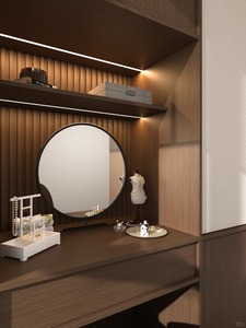 Table de chevet Bone Line, commode de rangement en bois, meuble de chambre moderne, armoire sur mesure - Product Image 4