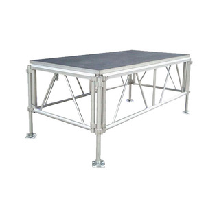 Plateformes de Scène en Aluminium, Scène Extérieure pour <span class=keywords><strong>Musique</strong></span>, Usine OEM/ODM Directe, Scène en Contreplaqué Préassemblée pour Concert - Product Image 5