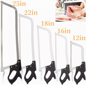 Bright Star <span class=keywords><strong>prix</strong></span> usine main boucher viande et os scie Cutter avec acier inoxydable 12/16/18/22/25 pouces lame - Product Image 5